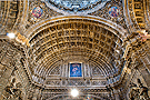 Bóveda de la entrada de la Capilla del Sagrario (Iglesia de San Miguel)