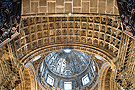 Bóveda de la entrada de la Capilla del Sagrario (Iglesia de San Miguel)