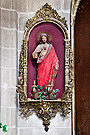 Sagrado Corazón de Jesús (Retablo de la Virgen del Carmen - Iglesia de San Miguel)