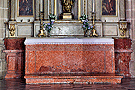 Mesa del retablo de San José (Capilla de Pavón - Iglesia de San Miguel)