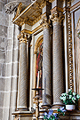 Columnas del Retablo de San José (Capilla de Pavón - Iglesia de San Miguel)
