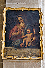 Lienzo de la Virgen de la Salud (Capilla de Pavón - Iglesia de San Miguel)