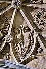Detalle de la bóveda de la Capilla del Socorro (Iglesia de San Miguel)