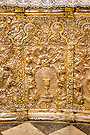 Cáliz con Sagrada Forma (Frontal de altar de plata del Sagrario - Iglesia de San Miguel)