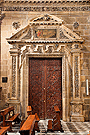 Portada de acceso a la Sacristía de la Capilla del Sagrario (Iglesia de San Miguel)
