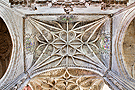 Bóveda del crucero de la nave del Evangelio de la Iglesia de San Miguel)