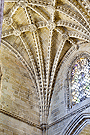 Detalle de la bóveda del crucero de la nave de la Epístola de la Iglesia de San Miguel)