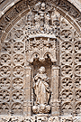 Hornacina con la imagen de la Inmaculada Concepción (Portada de la Epístola de la Iglesia de San Miguel)