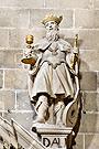 El Rey David (Portada interior de la Capilla del Sagrario - Iglesia de San Miguel)