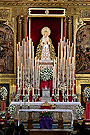 Altar de Cultos de María Santísima de la Esperanza de la Yedra en la Iglesia de San Miguel 2011