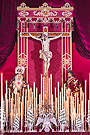 Altar de Cultos de Nuestra Señora de la Esperanza de la Yedra en la Iglesia de San Lucas con motivo de su coronación Canónica (5, 6 y 7 de septiembre de 2013)