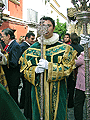 Periguero del cortejo de palio de la Hermandad de la Yedra