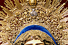 Detalle de la Ráfaga de María Santísima del Dulce Nombre