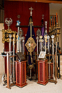 Altar de Insignias de la Hermandad del Cristo de la Buena Muerte 