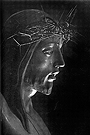 El Cristo del Perdón captado en "un expresivo momento" (Foto: Eduardo Pereiras)