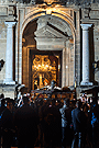 Traslado del Santísimo Cristo del Perdón a la Iglesia de Santa Ana (16 de febrero de 2014)