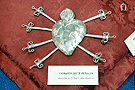 Corazón atravesado por siete puñales, donación de D. José Carlos Gutiérrez.