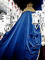 Manto de Salida de Mar&iacute;a Sant&iacute;sima del Perpetuo Socorro