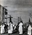 Cruz de Guía de la Hermandad de la Exaltación. Año 1964. Segunda estación de Penitencia de la Cofradía