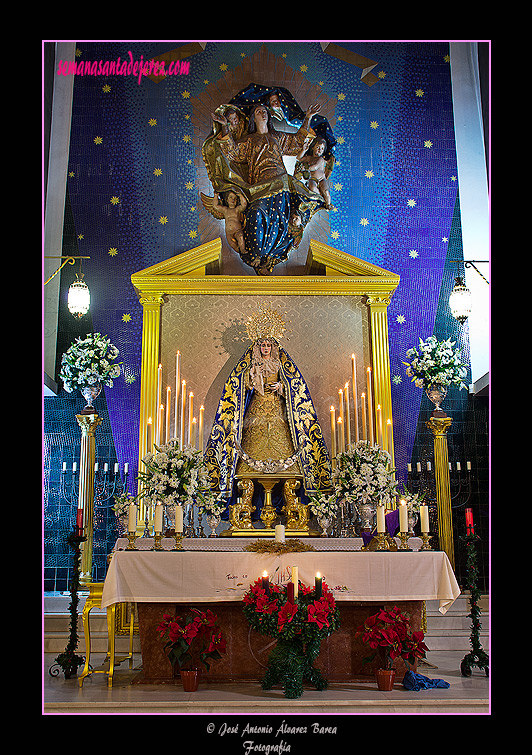 Altar de Cultos del Triduo de María Santísima de la Concepción Coronada 2011