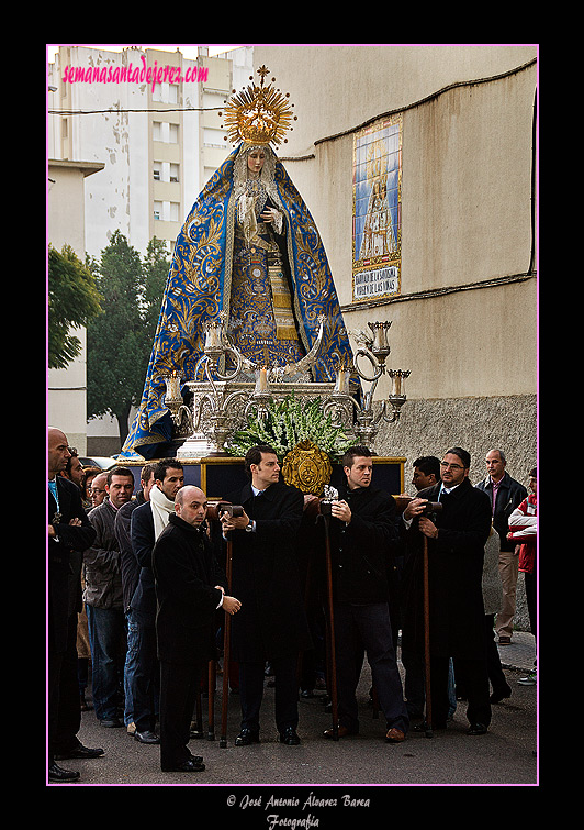 Rosario de la Aurora de María Santísima de la Concepción coronada (8 de diciembre de 2011)
