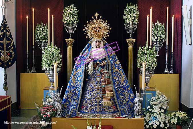 Besamanos de María Santísima de la Concepción coronada el dia de la Inmaculada Concepción (8 de diciembre de 2008)