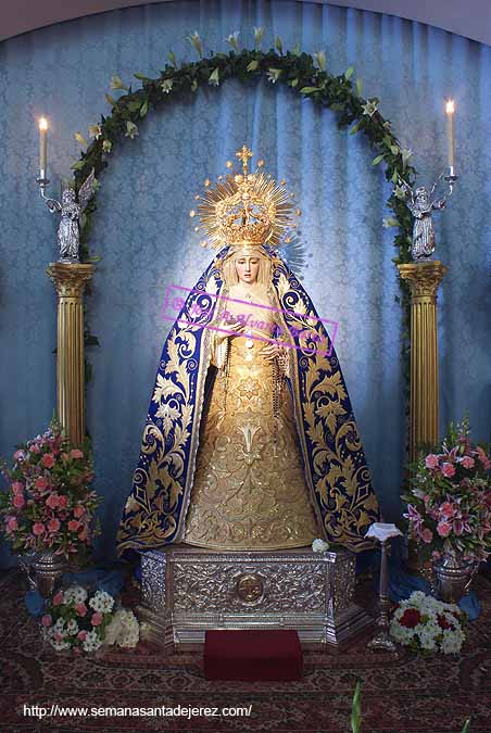 Besamanos de María Santísima de la Concepción el dia de la Inmaculada Concepción (8 de diciembre de 2009)