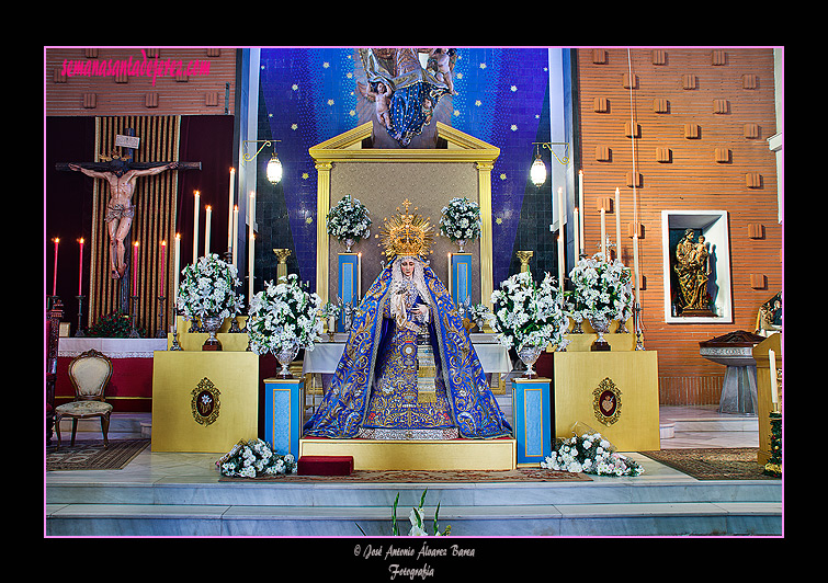Besamanos de María Santísima de la Concepción el dia de la Inmaculada Concepción (8 de diciembre de 2011)