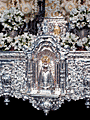 Detalle del respiradero frontal del Paso de María Santísima de la Concepción