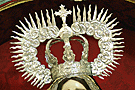 Corona de camarin de Nuestra Señora de Loreto