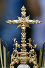 Cruz que remata la corona de María Santísima del Valle