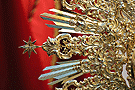 Detalle de la ráfaga de la corona de María Santísima del Valle