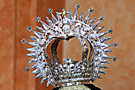 Corona de camarin de María Santísima del Valle