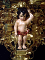Angelito de uno de losl laterales de los respiraderos del Paso de Misterio del Sagrado Descendimiento de Nuestro Se&ntilde;or