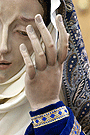 Mano izquierda de Maria Cleofás (Paso de Misterio del Sagrado Descendimiento de Nuestro Señor)