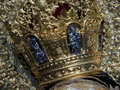 Canasto de la Corona de Nuestra Madre y Se&ntilde;ora de la Soledad. Es corona abierta.