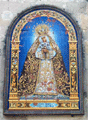Azulejo de Nuestra Madre y Se&ntilde;ora de la Soledad (Iglesia de la Victoria)