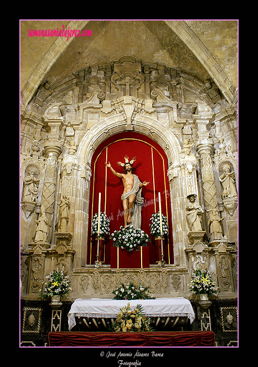Altar del Santísimo Cristo Resucitado en la Santa e Insigne Iglesia Catedral