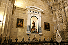 Detalle del Altar del Santísimo Cristo Resucitado en la Santa e Insigne Iglesia Catedral