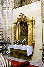 Detalle del Altar del Santísimo Cristo Resucitado en la Santa e Insigne Iglesia Catedral
