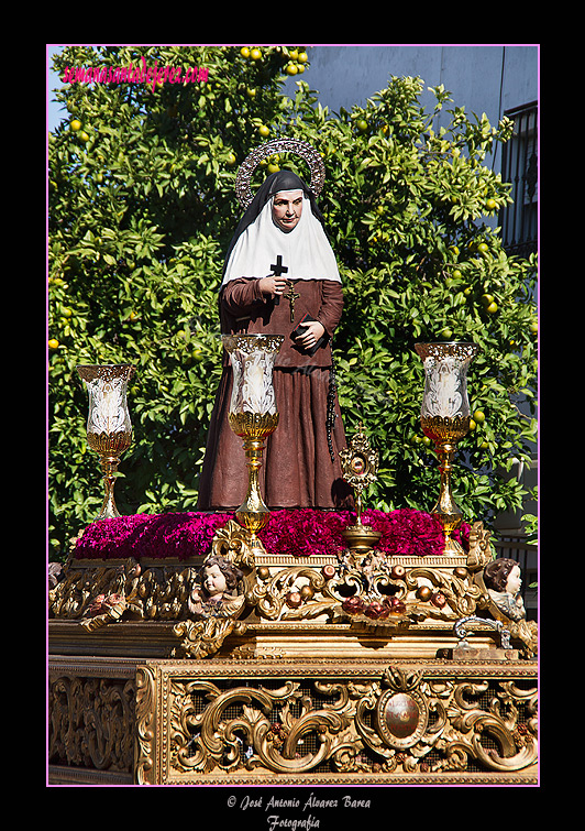 Procesión de Santa Ángela de la Cruz (6 de noviembre de 2011)