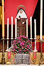 Santa Ángela de la Cruz en su Altar de Cultos 2011