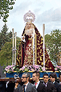 Traslado de María Santísima de las Mercedes al Centro de Mayores de la Granja con motivo de su festividad (23 de septiembre de 2012)
