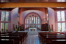 Interior del Santuario de Maria Auxiliadora
