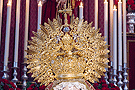 Corona de salida de María Santísima Refugio de los Pecadores