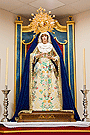 Angustia de María, Madre de la Iglesia