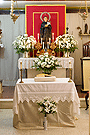Altar de Cultos de Santa Gema Galgani 2013