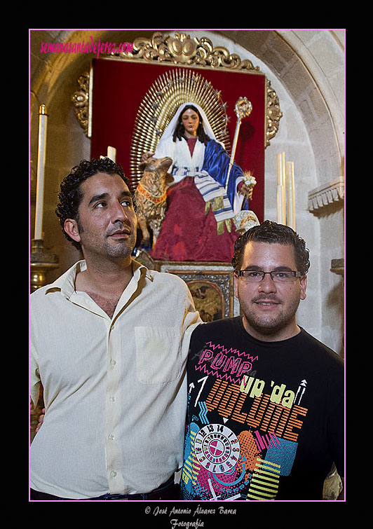 Ángel Saez Marassi y Antonio Ruiz Ramos (Divina Pastora de San Dionisio)