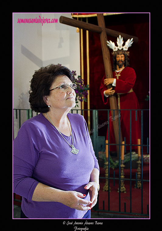 Ana Benítez Sánchez, camarera de Nuestra Padre Jesus de la Salud de San Rafael