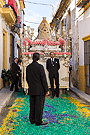 Procesión del Corpus de Minerva - Paso de la Virgen de los Reyes (9 de junio de 2013)